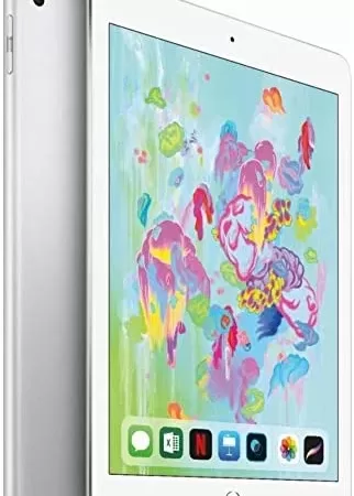 2018 Apple iPad (9.7-inch, Wi-Fi, 128GB) – Silver (Renewed)