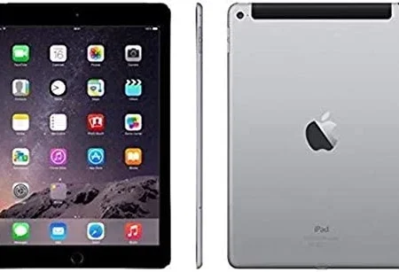 Apple Ipad Air 2 64GB Factory Unlocked (Space Gray, Wi-Fi + Cellular 4G) Newest Version (Renewed)