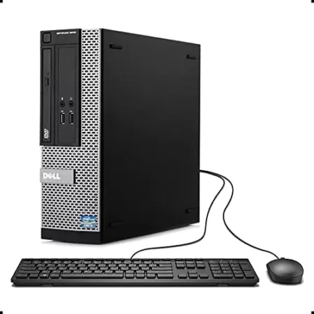 DELL OPTIPLEX 3010 SFF Desktop Computer,Intel Core I5-3470 up to 3.6G,8G DDR3,500G,DVD,WiFi,HDMI,VGA,BT 4.0,Win10Pro64(Renewed)-Multi-Language Support English/Spanish