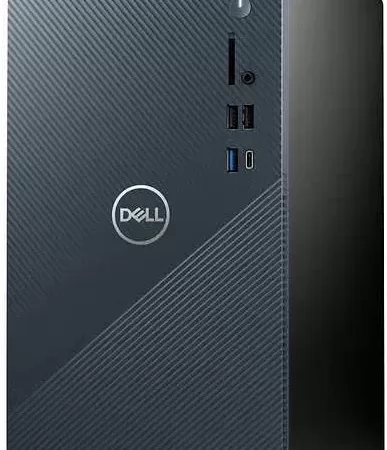 Dell Inspiron I3910 Desktop, 12th Gen Intel i5-12400 Processor, 12GB DDR4, 1TB HDD+256GB SSD, DVD Drive, Intel UHD Graphics, 802.11 ac, Bluetooth, HDMI, Windows 11 Home – Blue