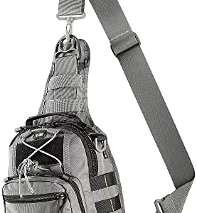 M-Tac City Patrol Carabiner Military Sling Bag – Tactical Crossbody Concealed Carry Pack for Men