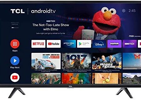 TCL 32-inch Class 3-Series HD LED Smart Android TV – 32S334, 2021 Model